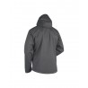 Veste softshell a capuche Gris foncé/Rouge