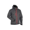 Veste softshell a capuche Gris foncé/Rouge Blaklader‎