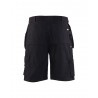 Short artisan 100% coton Noir