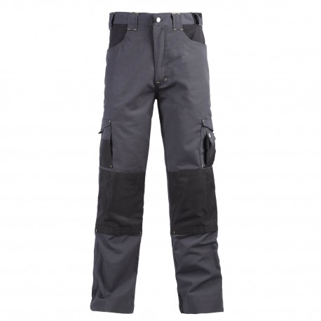 Pantalon de travail ADAM gris noir