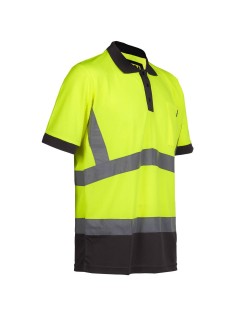 POLO HAUTE VISIBILITÉ JAUNE APOLLO 