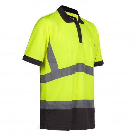 POLO HAUTE VISIBILITÉ JAUNE APOLLO 