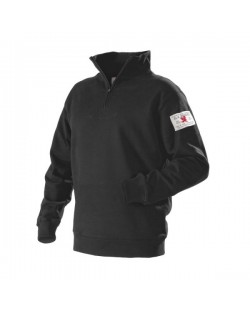 Sweatshirt col camionneur Blaklader noir