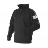 Sweatshirt col camionneur Blaklader noir