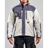 Veste polaire coupe-vent Blaklader blanc/gris