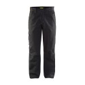 Pantalon industrie poly-recyclé noir