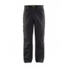 Pantalon industrie poly-recyclé noir