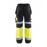Pantalon X1500 haute visibilité Blaklader noir/jaune