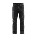 Pantalon services denim stretch