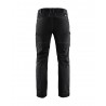 Pantalon services denim stretch noir