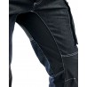 Pantalon services Blaklader denim stretch Marine/Noir 