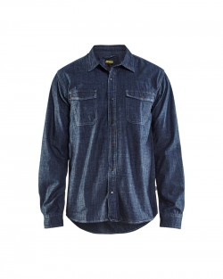 Chemise Denim Blaklader Marine