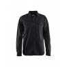 Chemise Twill Noir