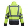 Manteau fluo haute visibilité North Ways jaune fluo