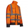 Manteau fluo haute visibilité North Ways orange fluo