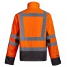 Manteau fluo haute visibilité North Ways orange fluo