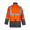 Veste de pluie haute visibilité North Ways "Bandit" orange fluo