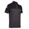 Polo homme North Ways Carson gris noir