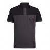 Polo homme North Ways Carson gris noir