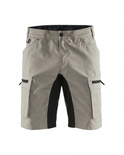 Short services stretch beige/noir Blaklader