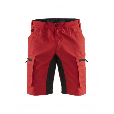 Short services stretch rouge/noir Blaklader