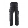 Pantalon services +stretch Blåkläder noir/gris foncé