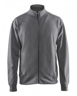 Sweat zippé Blåkläder manches longues Gris