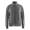 Sweat zippé Blåkläder manches longues Gris