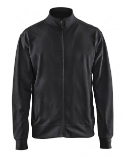 Sweat zippé Blåkläder manches longues Noir