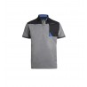 Polo homme Horten North Ways Noir gris chine