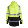 Parka haute visibilité 4 en 1 Wellington North Ways jaune fluo