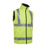 Parka haute visibilité 4 en 1 Wellington North Ways jaune fluo