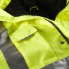 Parka haute visibilité 4 en 1 Wellington North Ways jaune fluo