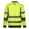 Sweat haute visibilité Néon North Ways jaune fluo