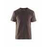 marron T-shirt Blaklader