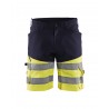 Short haute-visibilité +stretch Blaklader marine/jaune