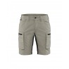 Short services +stretch femme Blaklader beige/noir