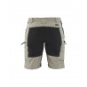 Short services +stretch femme Blaklader beige/noir