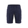 Short services +stretch femme Blaklader navy blue noir