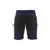 Short services +stretch femme Blaklader navy blue noir