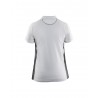 Polo Femme Blaklader blanc/gris