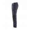 Pantalon Services Denim Stretch 2D - marine/noir