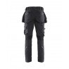 gris-noir Pantalon X1900 artisan stretch 4D 