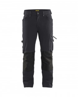 Pantalon Blaklader X1900 artisan stretch 4D sans poches flottantes