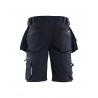 marine-noir Short X1900 artisan stretch 4D Blaklader