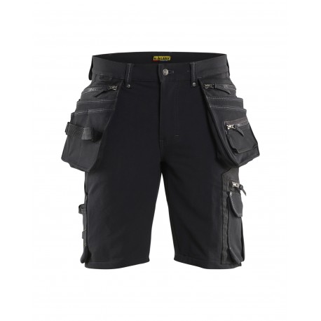 noir Short X1900 artisan stretch 4D Blaklader