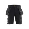 noir Short X1900 artisan stretch 4D Blaklader