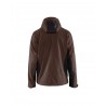 marron-noir Veste Softshell à capuche Blaklader