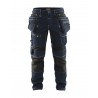 Pantalon X1900 artisan stretch 19901141 Marine / Noir