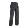 Pantalon Artisan poches libres bleu acier